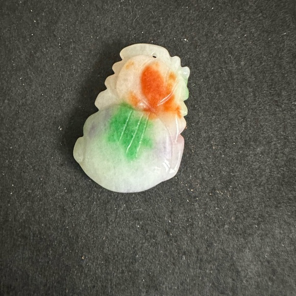 Authentic Carved  Jade Pendant - Picture 2 of 4